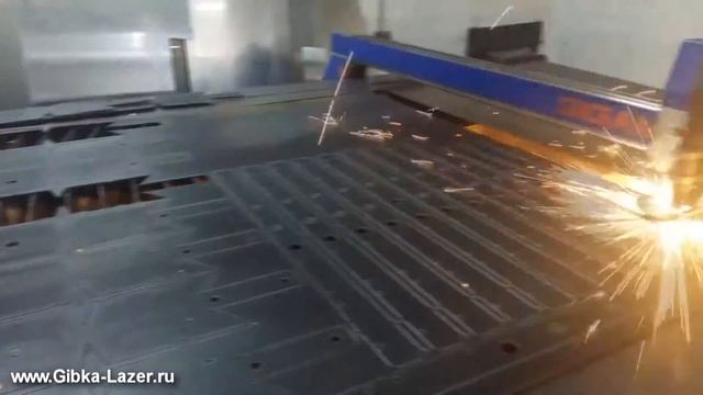 Плазменная резка металла. Сталь 09Г2С. смотреть онлайн