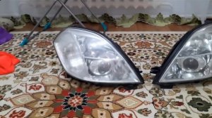 Nissan teana j31 Установка линз Hella 3r в рефлекторные фары