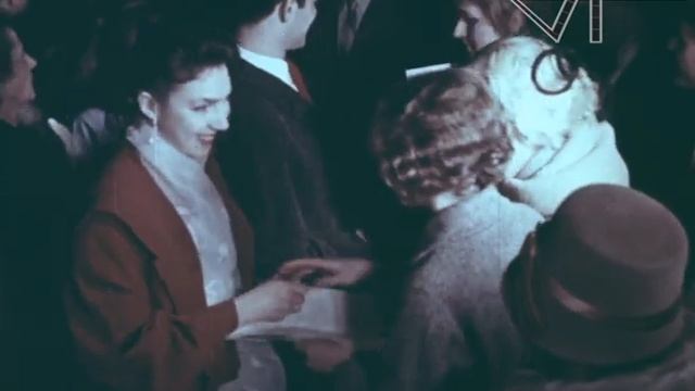 Ансамбль народного танца СССР под руководством И. А. Моисеева выступает в Америке (1961 г)