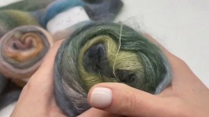 ESSENTIALS SUPER KID MOHAIR LOVES SILK PRINT