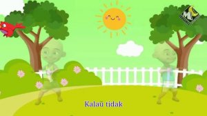 Lagu anak-anak Topi saya bundar bersama Upin Ipin, Marsha and the bear, spongebob