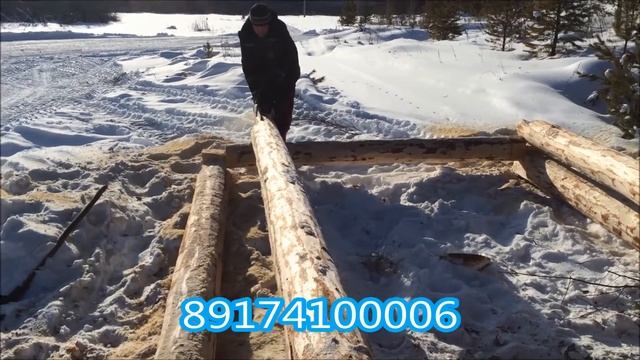 Рубка сруба 3х3м в лапу смотреть онлайн