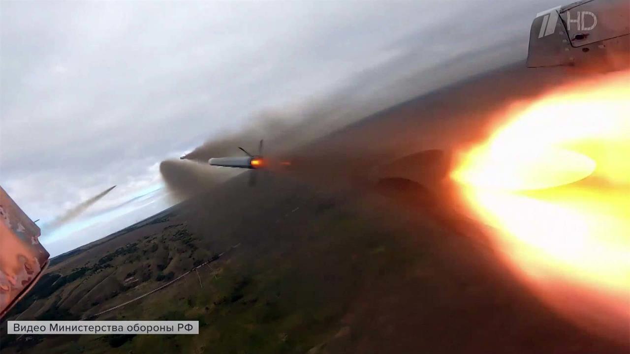 Ракетные удары по военным объектам ВСУ на Донецком направлении нанесли российские летчики