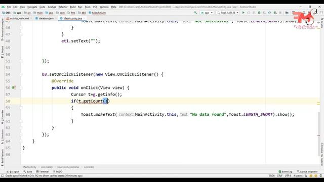 #28 View Data from Android SQLite DataBase Table | CRUD Operation | Android SQLite DataBase Tutoria смотреть онлайн
