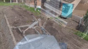 ОТОРВАЛО ЛАПАТУ/ КИТАЕЦ НЕ ВЫДЕРЖАЛ / ПЛАНИРОВКА ГРУНТА НА МИНИТРАКТОРЕ/