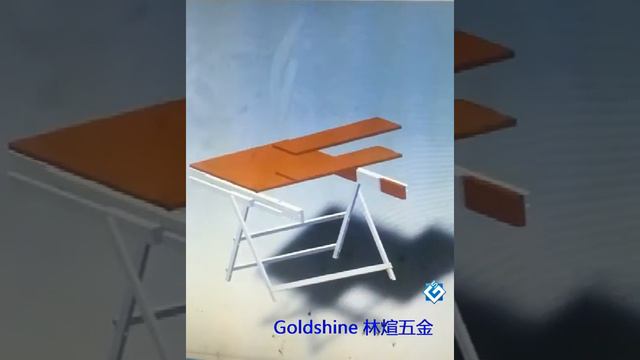 10 1 convertible shelf table mechanism