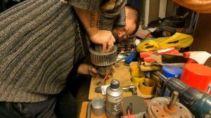 Замена вентилятора печки, крыльчатки на нем  BMW X3 E83