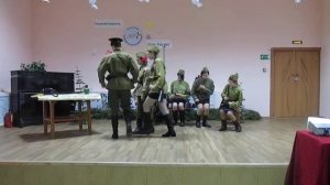 ИНСЦЕНИРОВАНИЕ ОТРЫВКА ИЗ ПОВЕСТИ ВАСИЛЬЕВА «А ЗОРИ ЗДЕСЬ ТИХИЕ…»