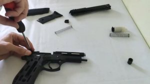 Как собрать пистолет ZM 18 Игрушечный пневматический пистолет на пульках