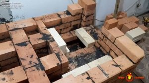 Как сделать печь с плитой и лежанкой ч1