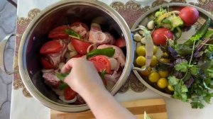 Азербайджанское блюдо! Хашлама из Баранины
