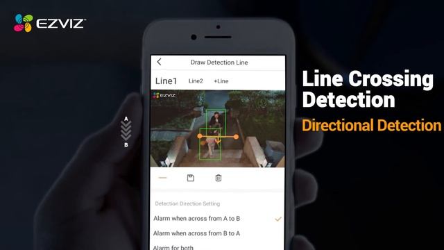 EZVIZ C3X | Line Crossing Detection смотреть онлайн