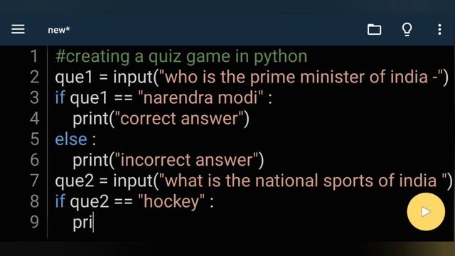 How To Make Quiz Game In Python | Making Game In Python #python #trending #coding смотреть онлайн