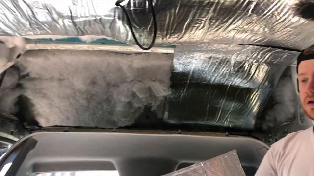 Ep.6 Van Build Series | Cladding the ceiling, carpeting & cab insulation - Mercedes Sprinter смотреть онлайн