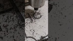 чпу king cut 400*600, изготовление адресной таблички из композита.