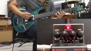 รีวิว Boss MT 2W Metal Zone Waza Craft Distortion Guitar Effects Pedal