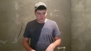 как подготовить ванную комнату для  укладку плитки !