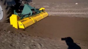 Испытание самодельной фрезы(240см) на МТЗ на полную мощь