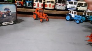 г.Плавск .Обзор моделей тракторов 1/43 мтз 80  юмз 6
