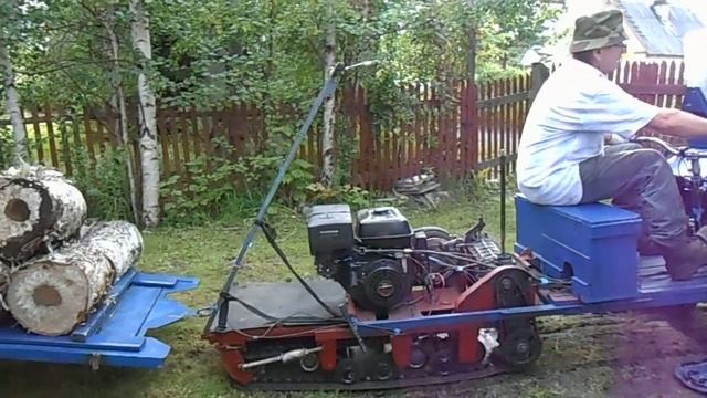 подкаты на снегоходе дали возможность перевезти дрова смотреть онлайн