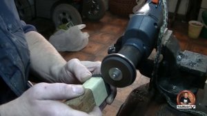 Простейшее устройство для безопасной обточки набоек