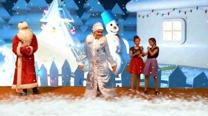 " Как-то раз под новый год"-постановка  детской театральной группы "Радуга"