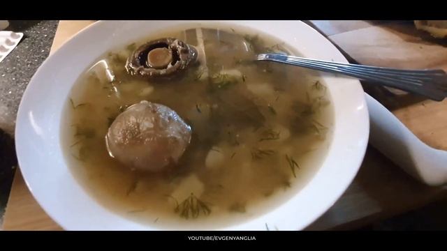 Грибной суп. Легкий рецепт. Готовим дома *EvgenyAnglia* смотреть онлайн