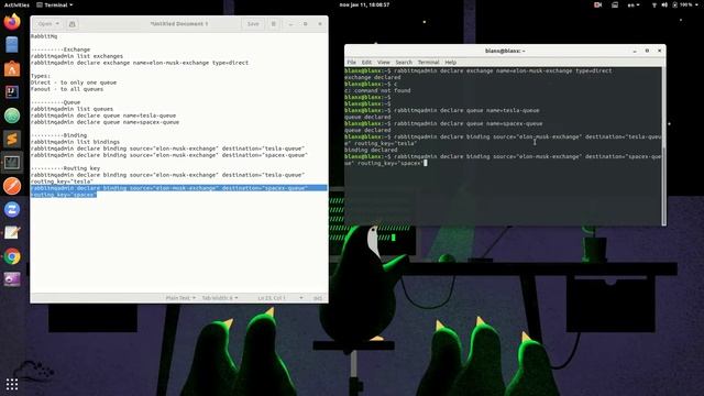 RabbitMQ - Exchange, Queue and Binding