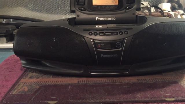 Panasonic RX-DT 75. Доп коррекция НЧ +6дб. Проверка звучания смотреть онлайн