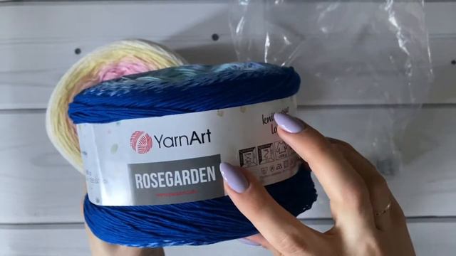 Мои процессы. Покупка новинки YarnArt ROSEGARDEN. Совместные проекты, почему нет! #crochet