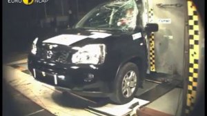 Краш тест Nissan X-Trail 2007 (E-NCAP)