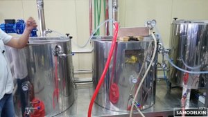 Охлаждение пивного сусла (Пластинчатый теплообменник).