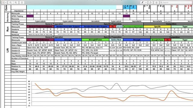 Distance Runner Annual Training Plan Walkthrough in Excel | CSCS Ch. 21 смотреть онлайн