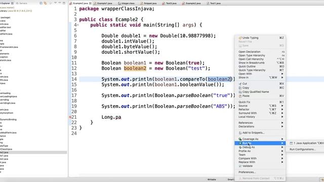 Double and Boolean Wrapper Class Video-6 смотреть онлайн