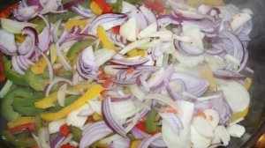 Мясо с овощами