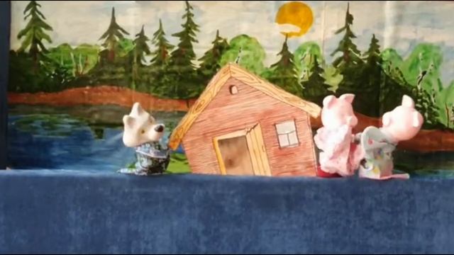 "Три поросенка" - кукольный театр смотреть онлайн