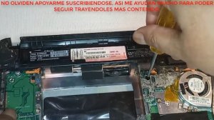 COMO DESARMAR  * laptop HP Mini *  PASO A PASO