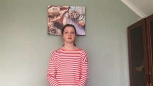 Подлесных Соня “Those evening bells” by Thomas Moore