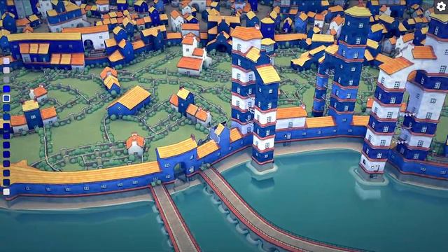 Townscaper: Creating Small Towns (Timelapse) Session 62 смотреть онлайн