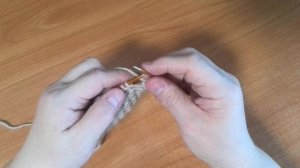 Рельефный и эластичный узор-резиночка спицами