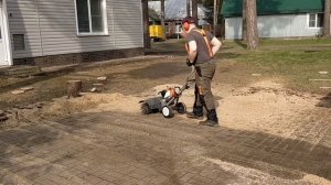 STIHL MM 56  в работе