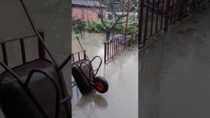 Затопление домов в г. Апшеронск Краснодарский край ул. Вокзальная