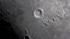 Кратер Коперника. Телескоп Celestron C11. Copernicus crater.