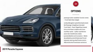 2019 Porsche Cayenne RA03645