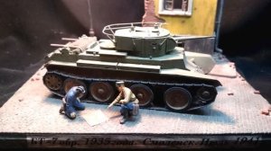 Обзор работы БТ-7 в масштабе 1/35