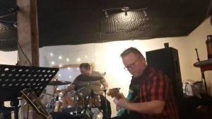 Instrumental Jam 7 /3-21 with Raymond Levvel drums and Morten Pedersen bass in Engelsviken