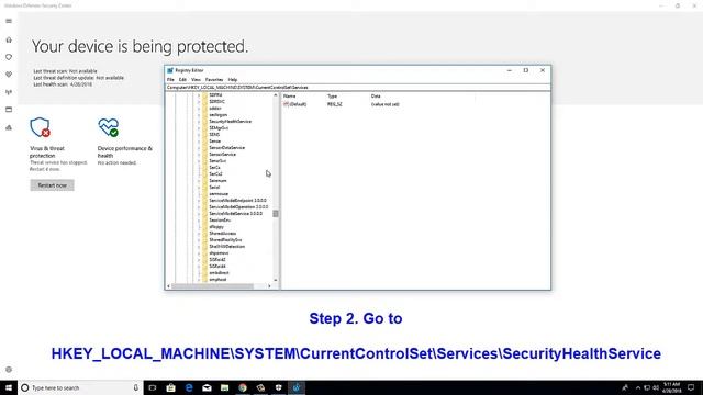 How To Disable Windows Defender Security Center In Windows 10 смотреть онлайн