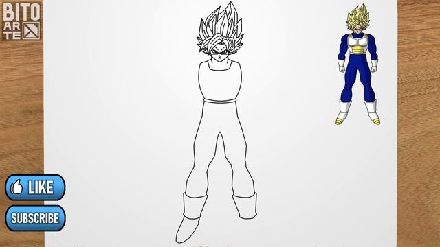 Как нарисовать Сон Гоку (Жемчуг дракона Z) смотреть онлайн