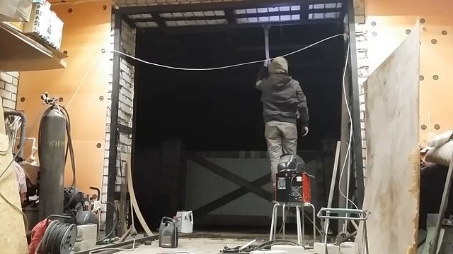 подъемно-поворотные ворота.пусконаладка. смотреть онлайн