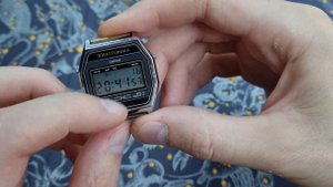 Часы электроника сигнал 1989 год.